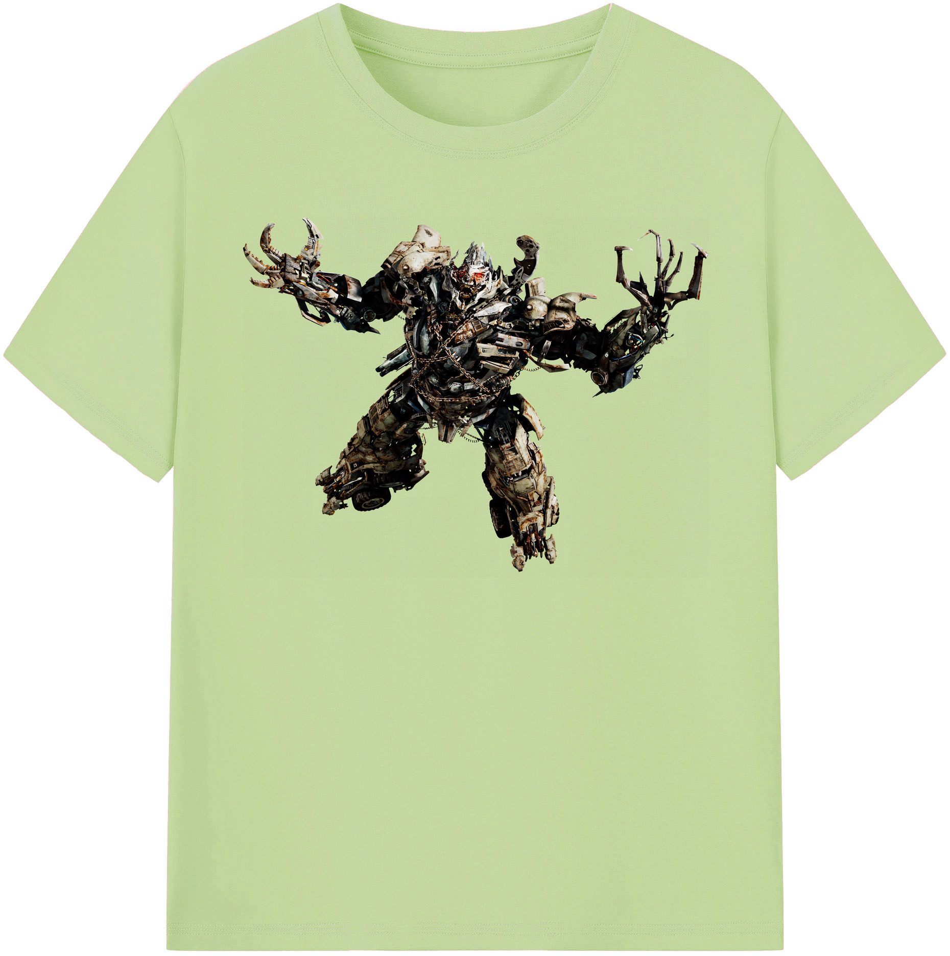 （画像用） Transformers トランスフォーマー 綿100％半袖Tシャツ（フロントプリント）